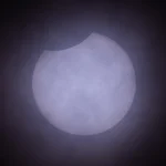 Foto eclissi parziale